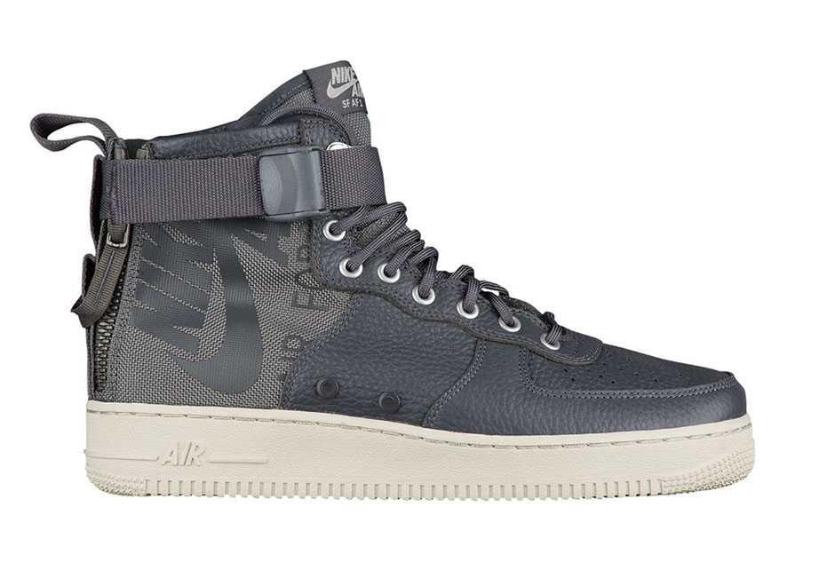 Nike Af Af1 Mid Grey