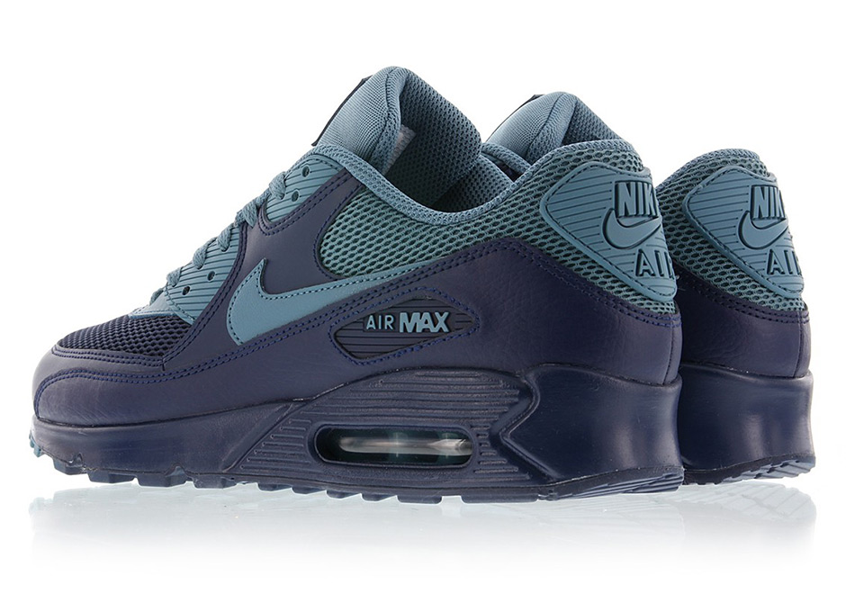 Nike Air Max 90 Midnight Navy Smokey Blue 537384 420 2