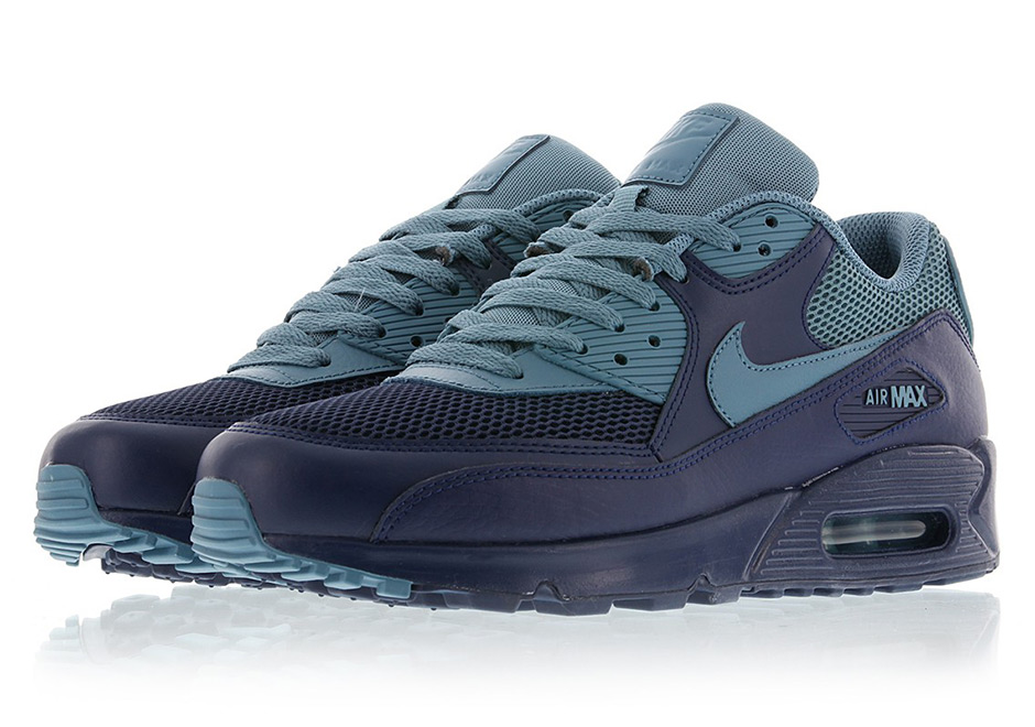 Nike Air Max 90 Midnight Navy Smokey Blue 537384 420 537384 420 2