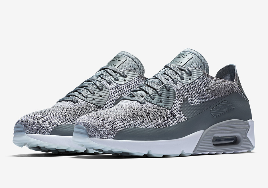 Nike Air Max 90 Ultra 2 0 Flyknit Cool Grey 1