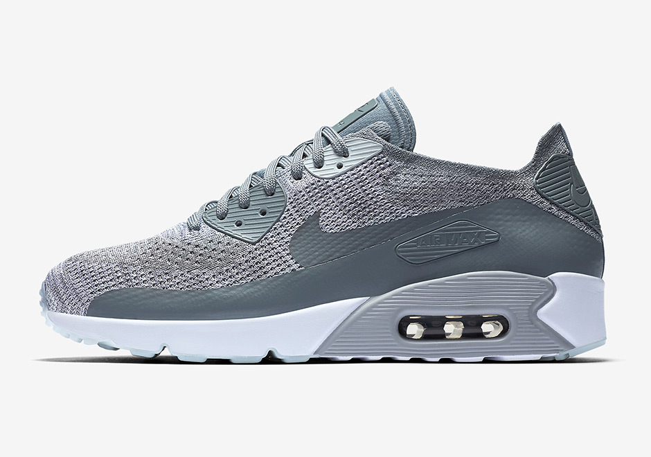 Nike Air Max 90 Ultra 2 0 Flyknit Cool Grey 2