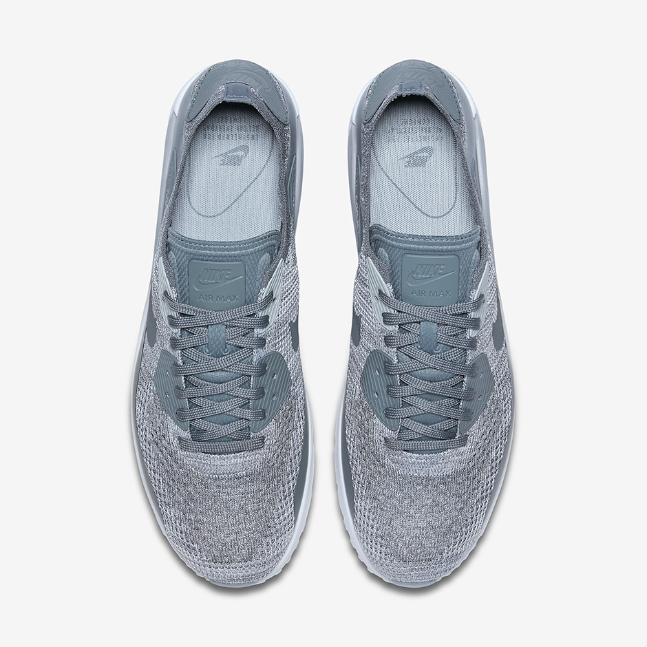 Nike Air Max 90 Ultra 2 0 Flyknit Cool Grey 3