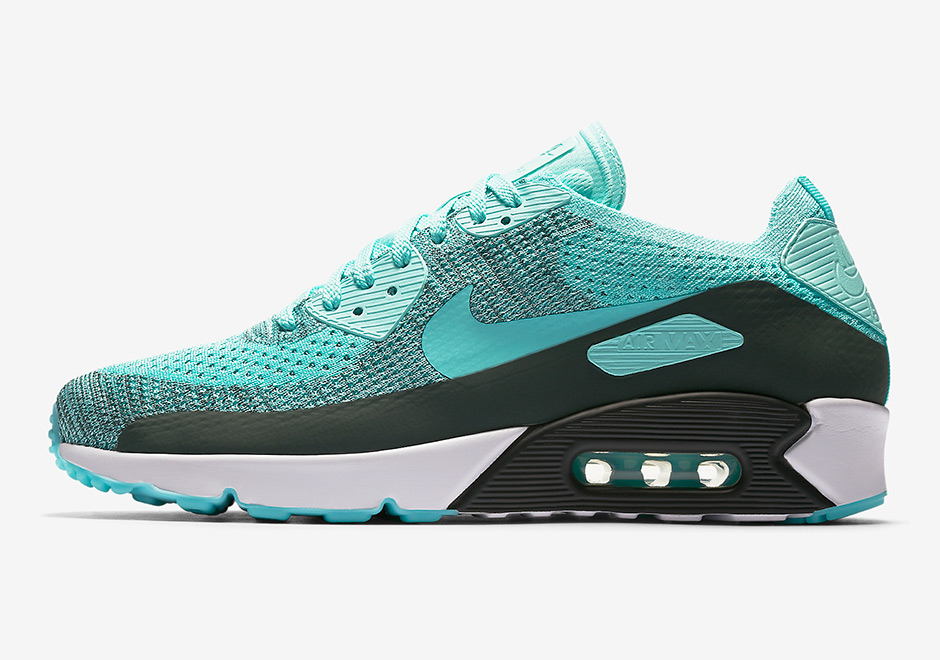 Nike Air Max 90 Ultra 2 0 Flyknit Hyper Turquoise 2