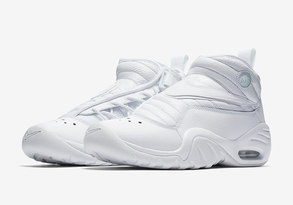 Nike Air Shake Ndestrukt Triple White Release Date 01