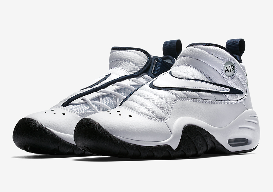 Nike Air Shake Ndestrukt White Navy Og Colorway Retro 1