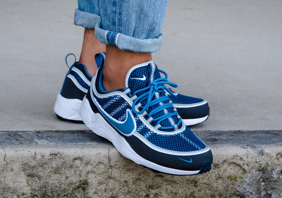 Nike Air Zoom Spiridon Armory Navy Industrial Blue 2