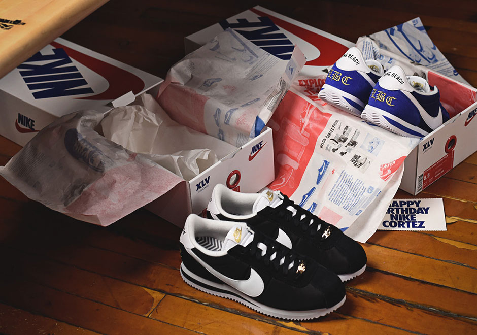 Special Shoe Boxes Included With The Nike Cortez "Compton" And "Long Beach"