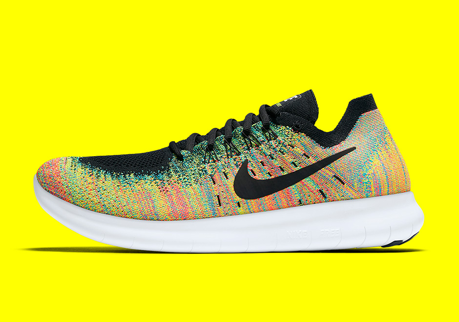 Nike Free Rn Flyknit 2017 Multicolor 2