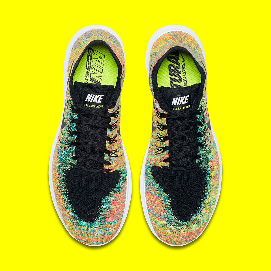 Nike Free Rn Flyknit 2017 Multicolor 3