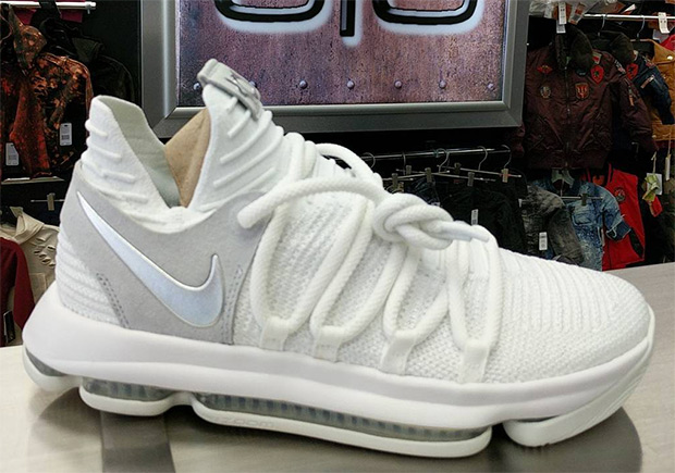 Nike Kd 10 White Silver Release Date