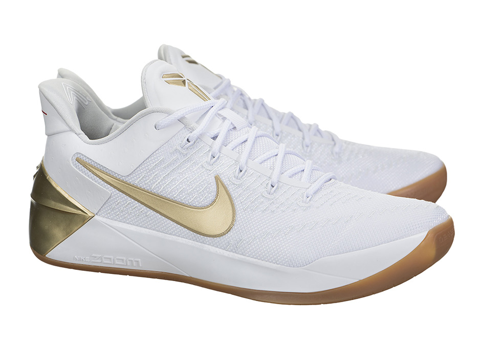 Nike Kobe Ad White Gold 852425 107 3