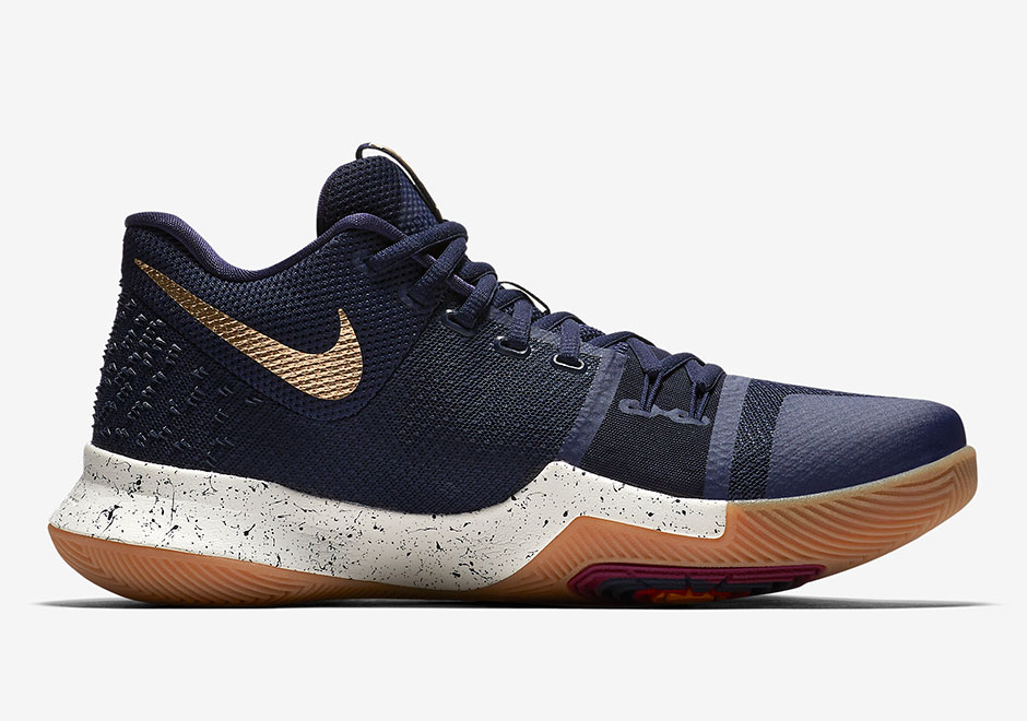 Nike Kyrie 3 Usa Navy Gold 3