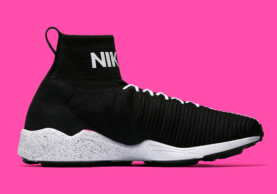 Nike Zoom Mercurial Flyknit Ix Black White Pink 3