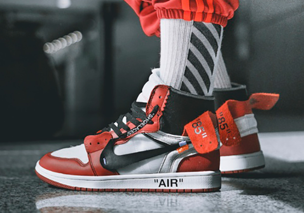 Off White Air Jordan 1 On Feet Look 02