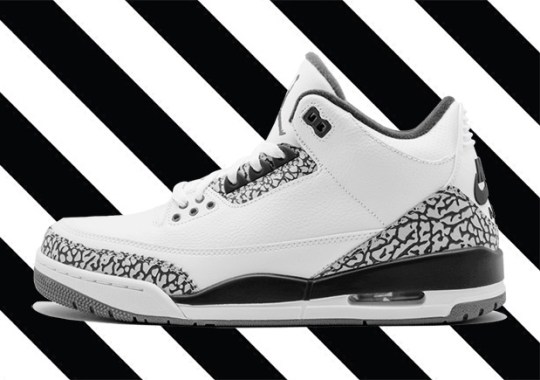 OFF-WHITE c/o Virgil Alboh x Air Jordan 3 Retro OG Set For May Debut