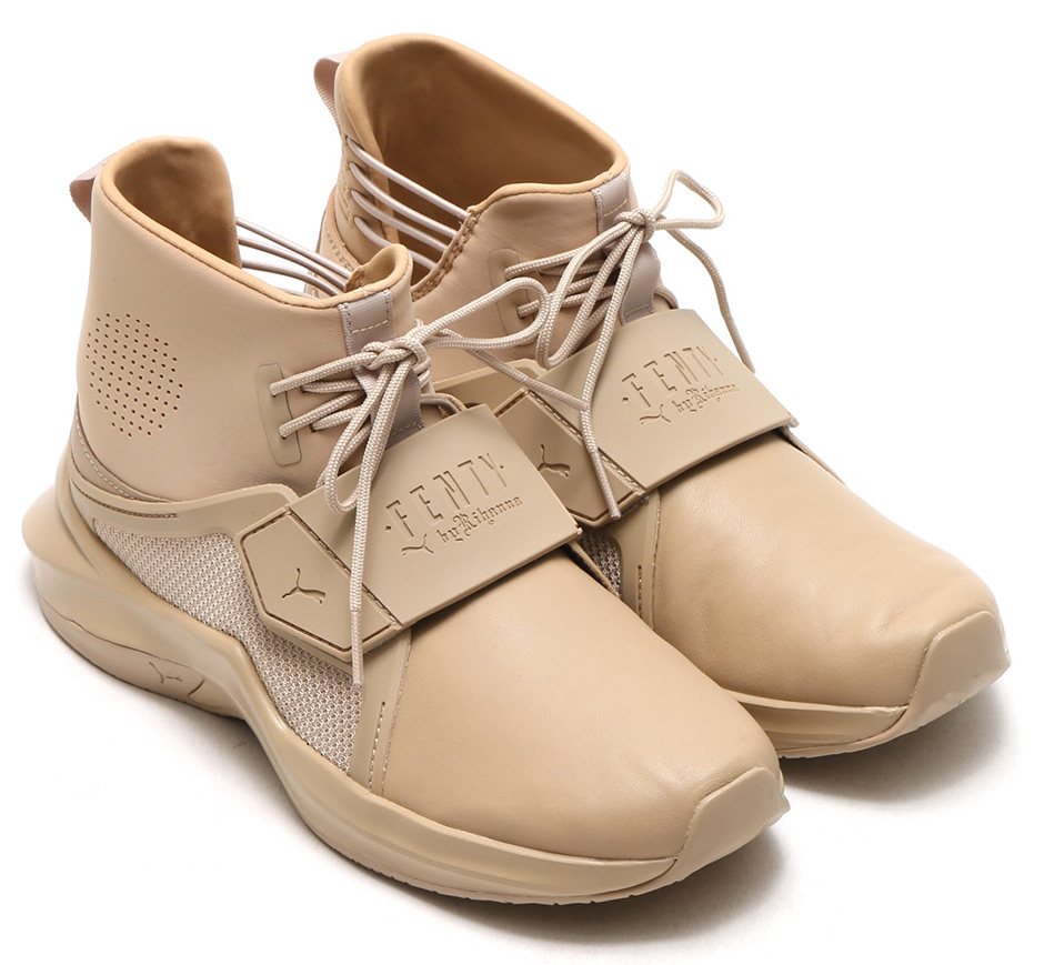 Rihanna Puma Fenty Trainer Hi Sesame Tan 2