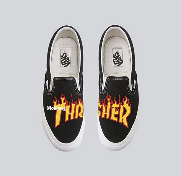 Thrasher Vans Flames Collab Preview 2