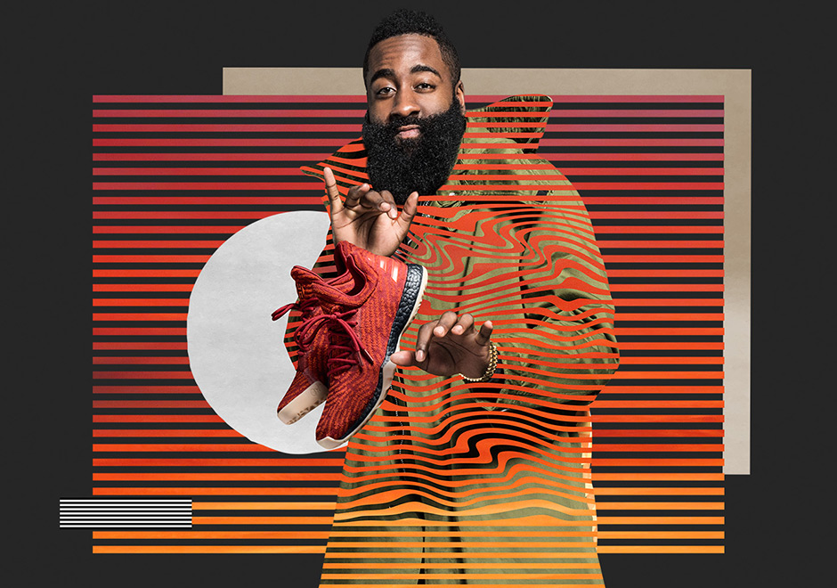 Adidas Harden Ls Fast Life Red Orange 0