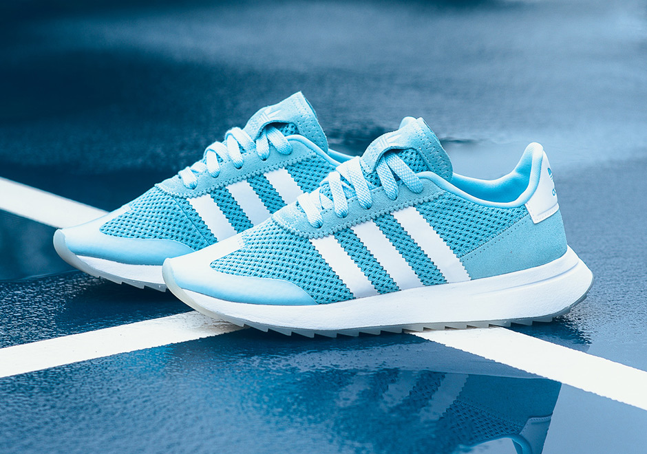 Adidas Womens Flashback Ice Blue 1