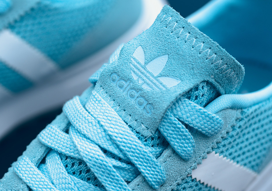 Adidas Womens Flashback Ice Blue 3