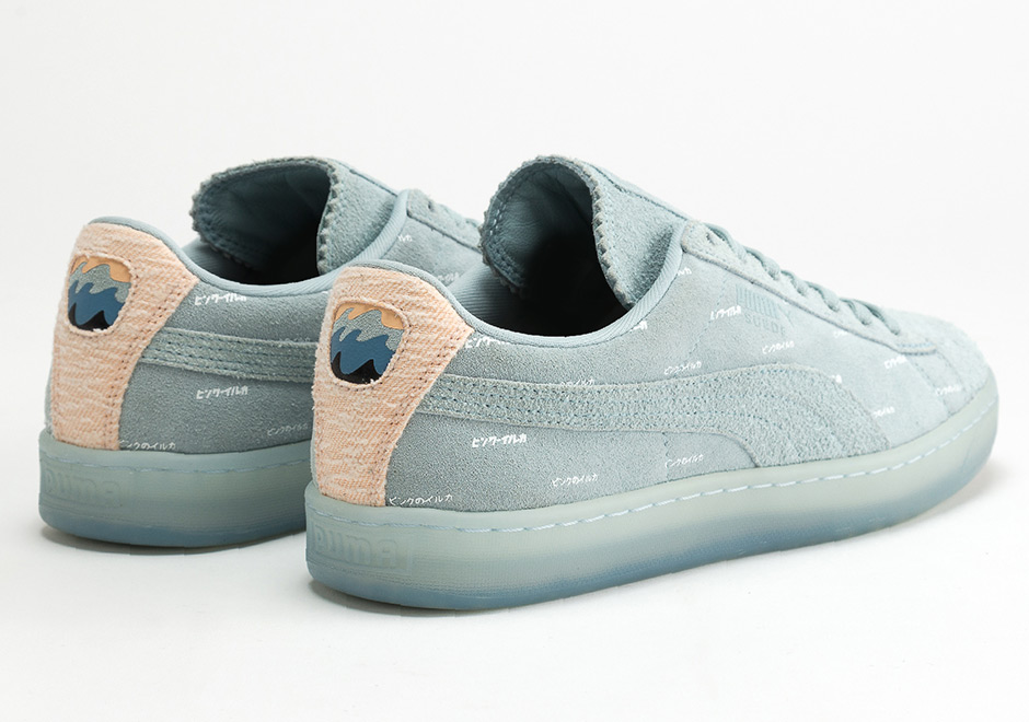 Puma Pink Dolphin Suede Collab Summer 2017 4