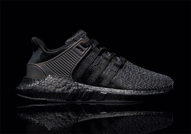 adidas EQT 93/17 Boost "Triple Black" Coming Soon