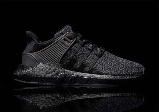 adidas EQT 93/17 Boost “Triple Black” Coming Soon