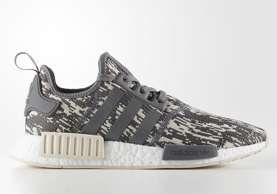 Adidas Nmd R1 Grey Four Linen Glitch Camo Cq0858 1