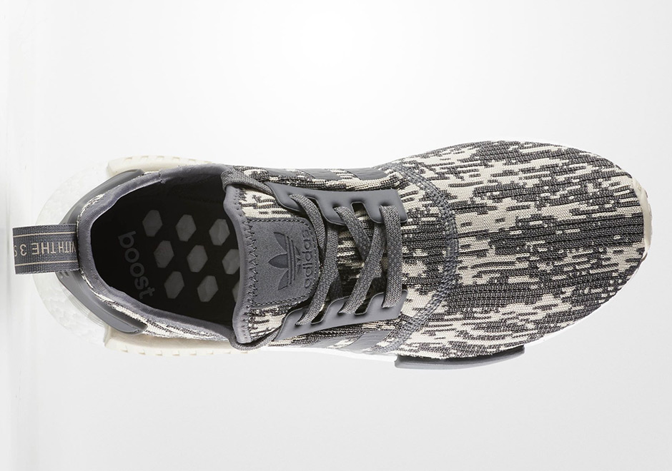 Adidas Nmd R1 Grey Four Linen Glitch Camo Cq0858 4