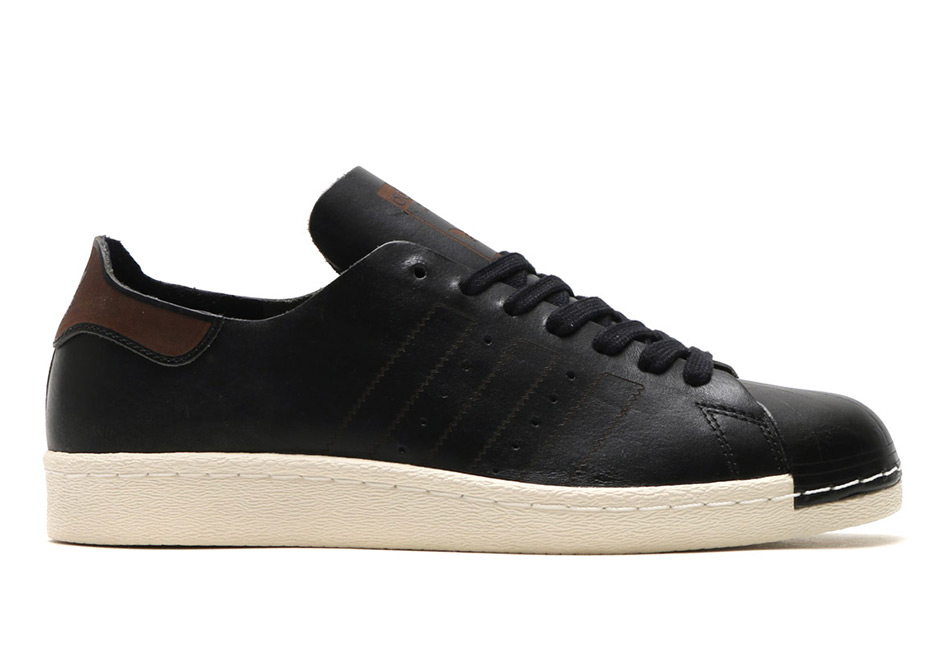 Adidas Superstar 80s Decon Black Wintage White 1 Bz0110 2