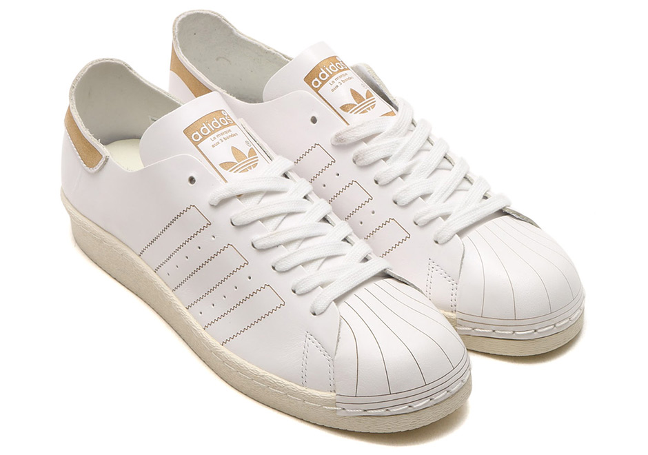 Adidas Superstar 80s Decon White Bz0109 1