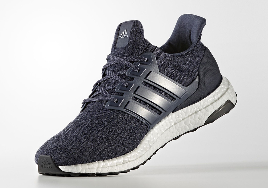 The adidas Ultra Boost 3.0 Gets A Tonal Indigo Colorway With Just a Touch of Neon