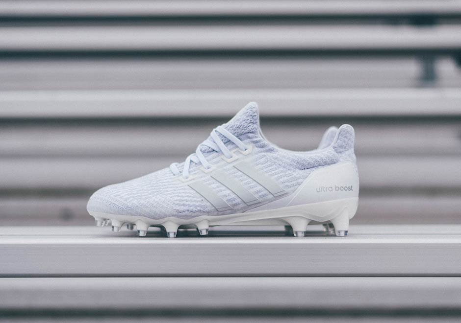 Adidas Ultra Boost Cleats Triple White 3