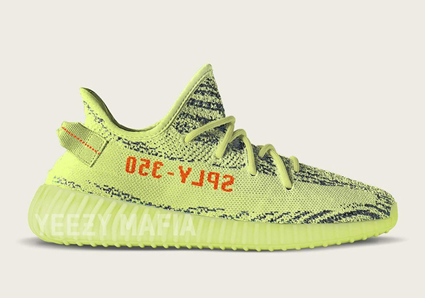 Adidas Yeezy Boost 350 V2 Semi Frozen Yellow Release Info And Rendering 01