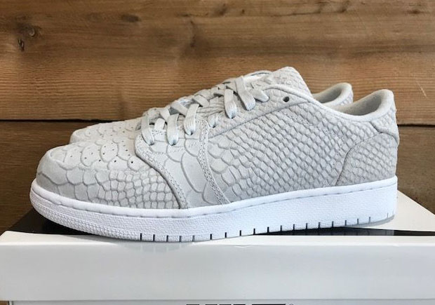 Air Jordan 1 Low “Swooshless” Releasing In Off White