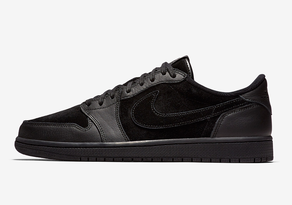 Air Jordan 1 Low Premium Black 2