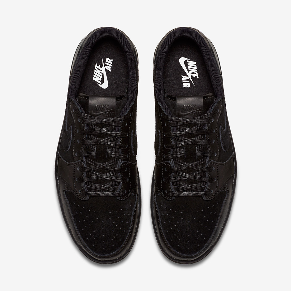 Air Jordan 1 Low Premium Black 3