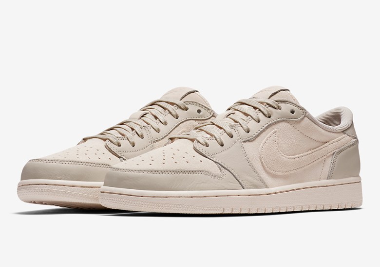 Official Images Of The Air Jordan 1 Low Premium In Tonal Black And Tan