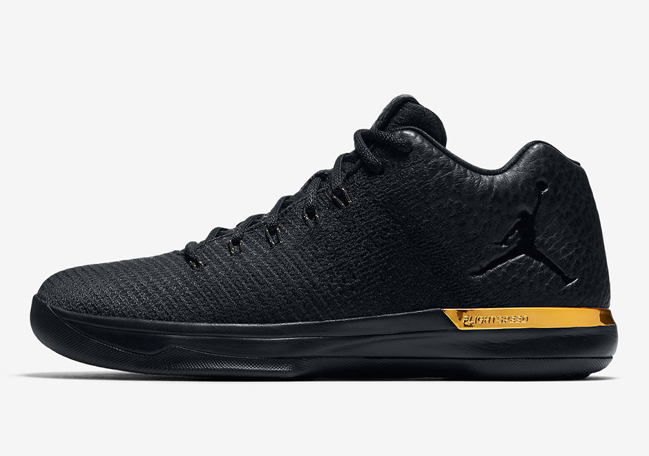 Air Jordan 31 Low Black Gold 1