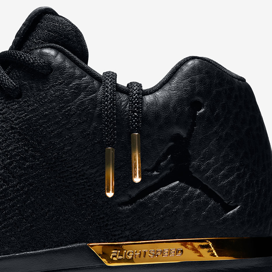 Air Jordan 31 Low Black Gold 3