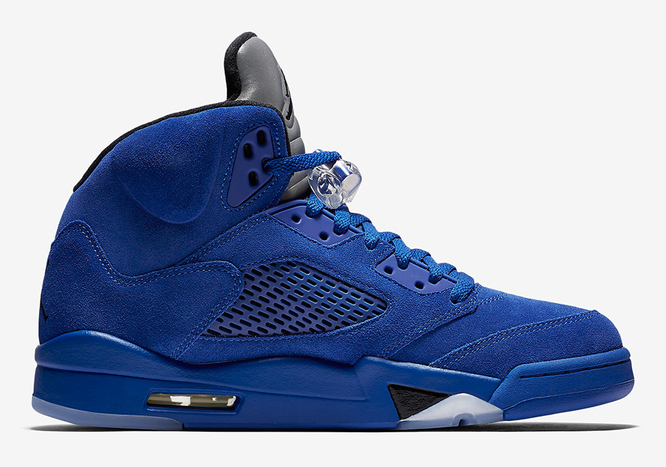 Air Jordan 5 Blue Suede 136027 401 5