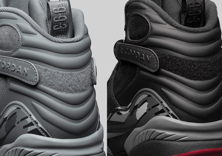 The Air Jordan 8 Arrives In New "Cool Grey" and "Cement" Inspired Colorways