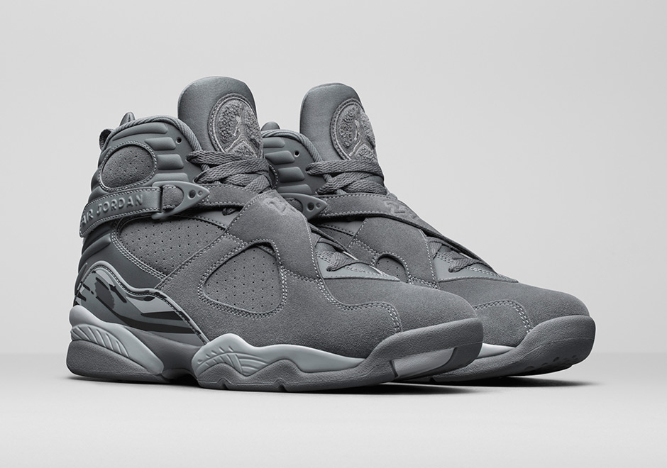 Air Jordan 8 Cool Grey Cement Fall 2017 Release Info 2