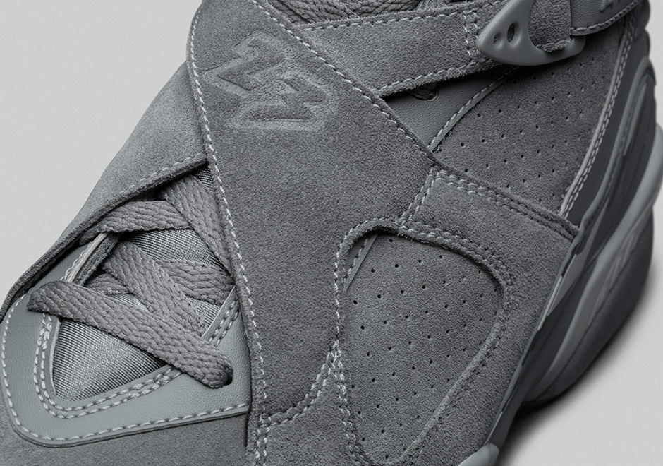 Air Jordan 8 Cool Grey Cement Fall 2017 Release Info 4