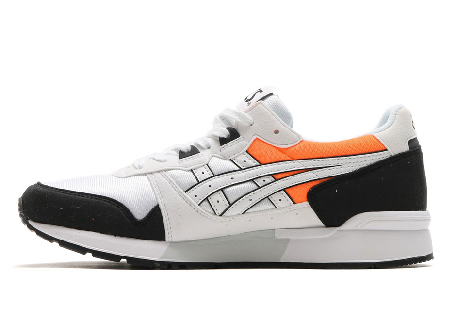 Asics Gel Lyte White Black Orange Og 3