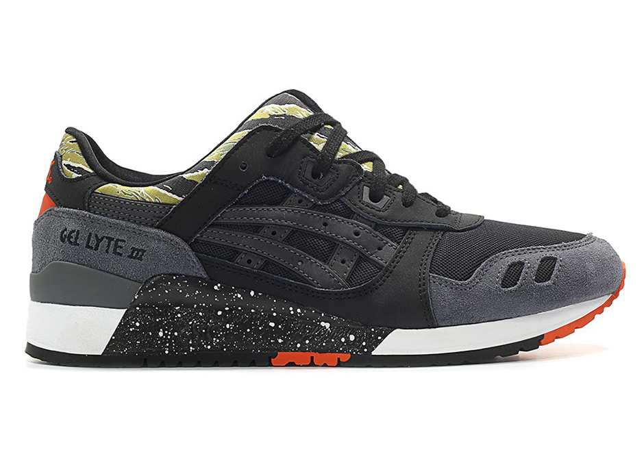 Asics Tiger Gel Lyte Iii Tiger Camo Black Black H7y0l 9090 1