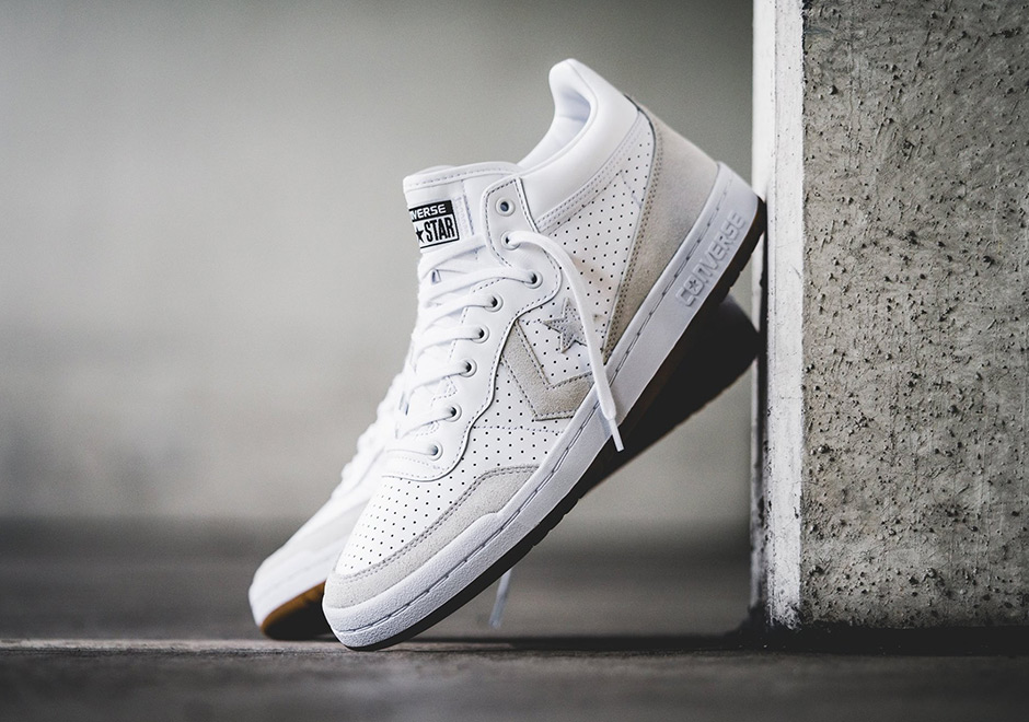 Converse Fastbreak 83 White Black Grey Gum Pack 2