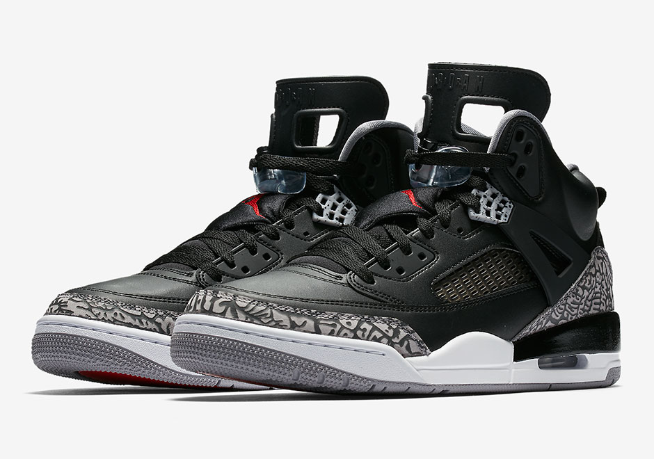 Official Images Of The Jordan Spiz'ike "Black/Cement"