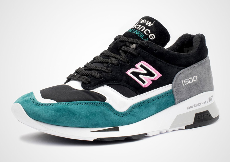 New Balance 1500 Black Pink Teal M1500kfg 1