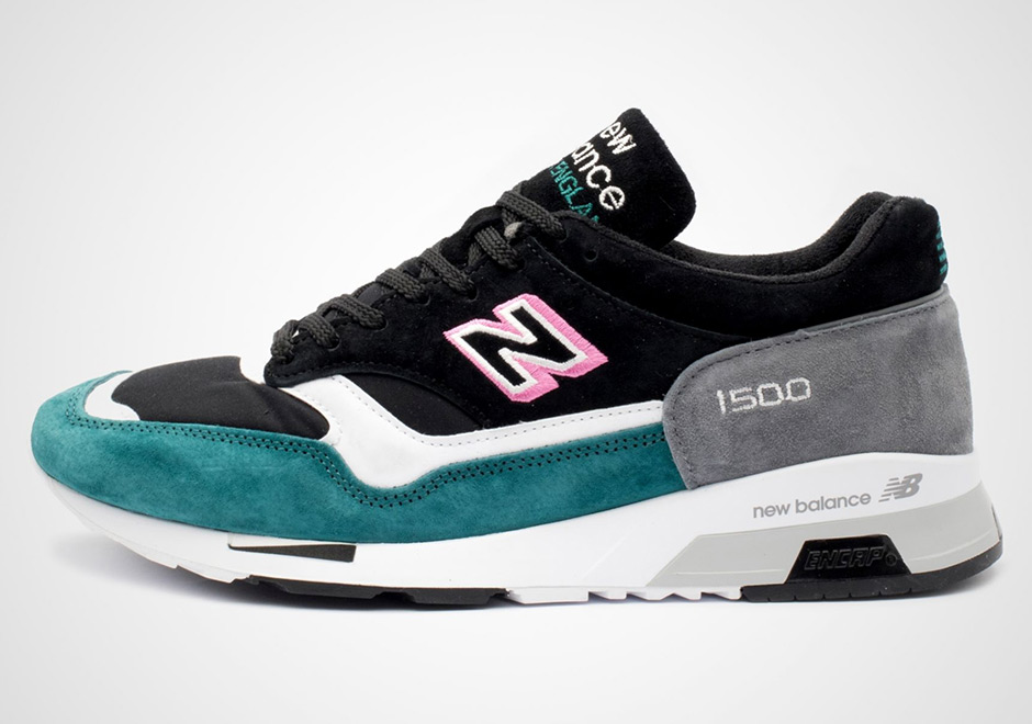 New Balance 1500 Black Pink Teal M1500kfg 2